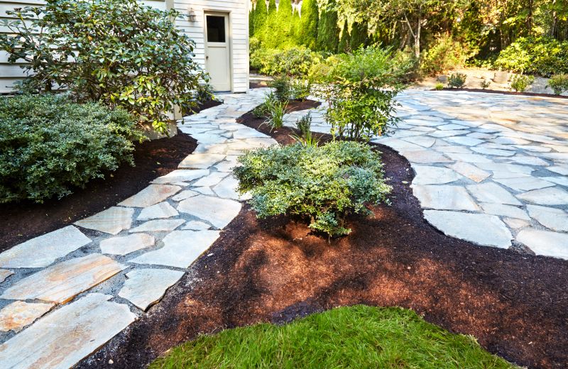 Stone Pathway Installation