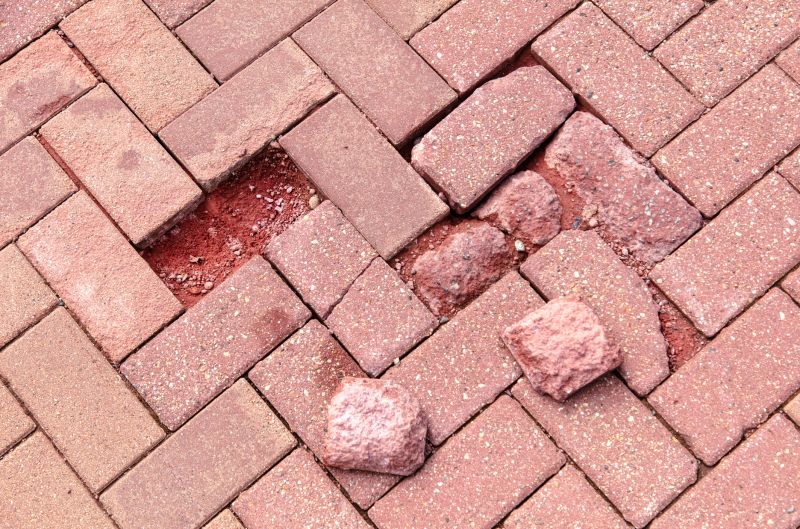 Repair Solutions For Uneven Commercial Brick And Stone Walkways